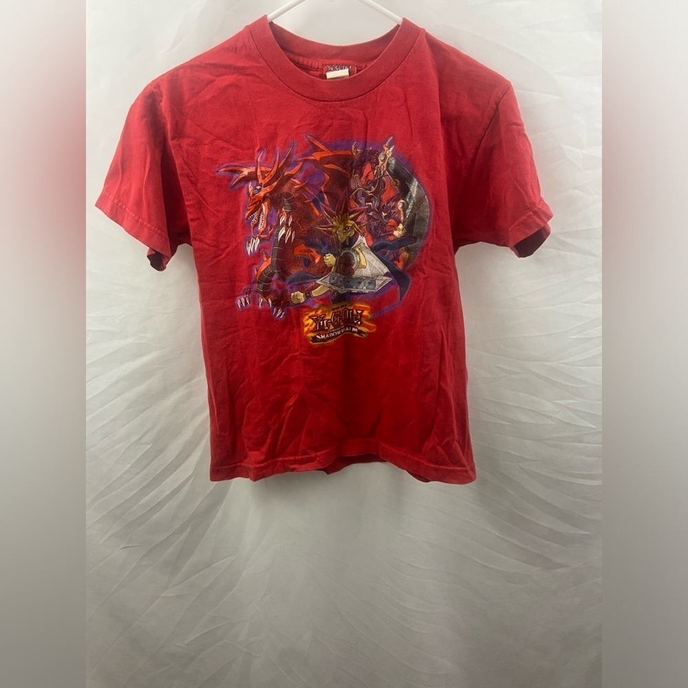 Vintage Yo-Gi-Oh! Kids Boys Size Medium T-Shirt